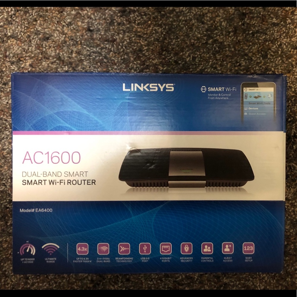Linksys router